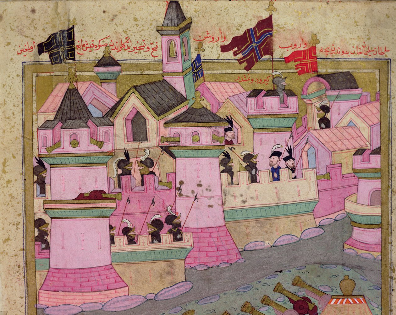 Siege of Vienna by Suleyman I the Magnificent, in 1529, from the 