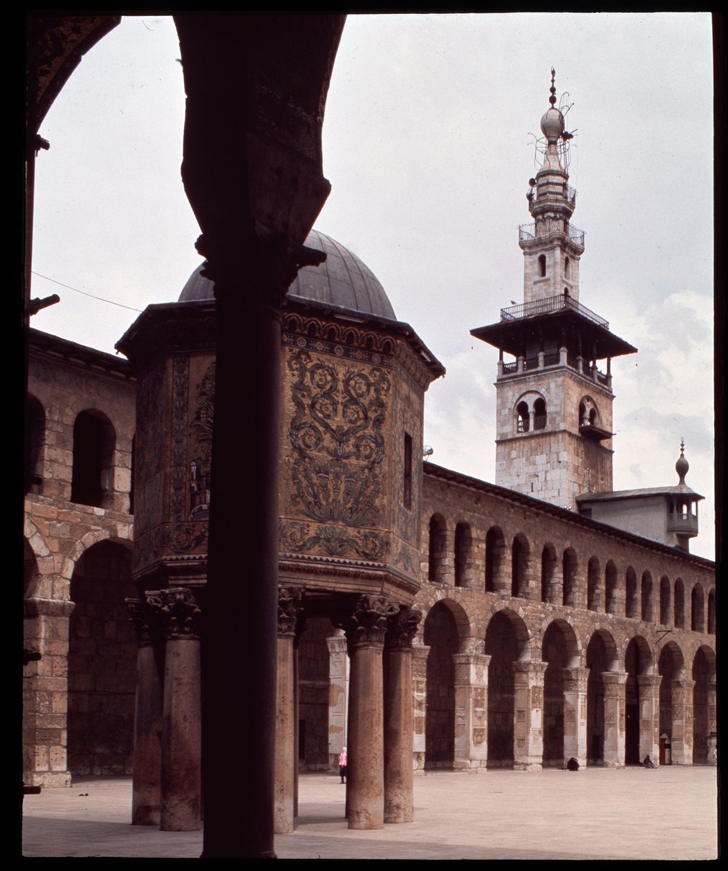 The Umayyad Mosque, also Known as the Great Mosque of Damascus by Islamic School