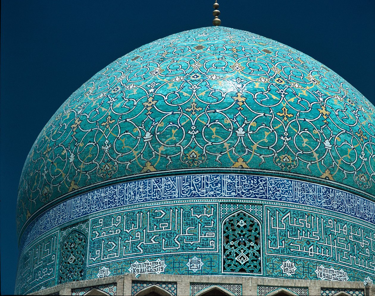 View of the Shah Mosque by Islamic School