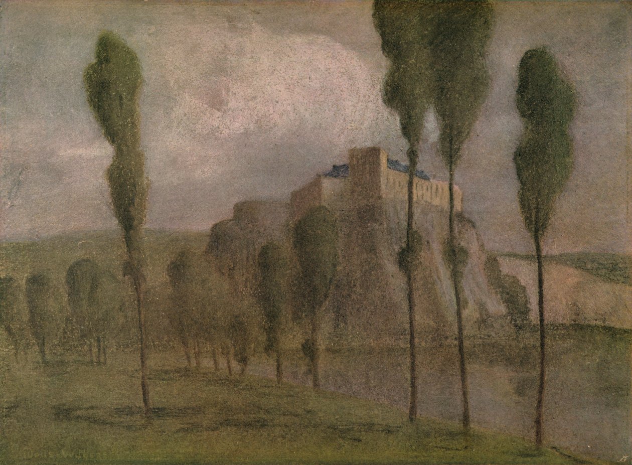 A Northern Castle, c1900 by Isobelle Ann Dods Withers
