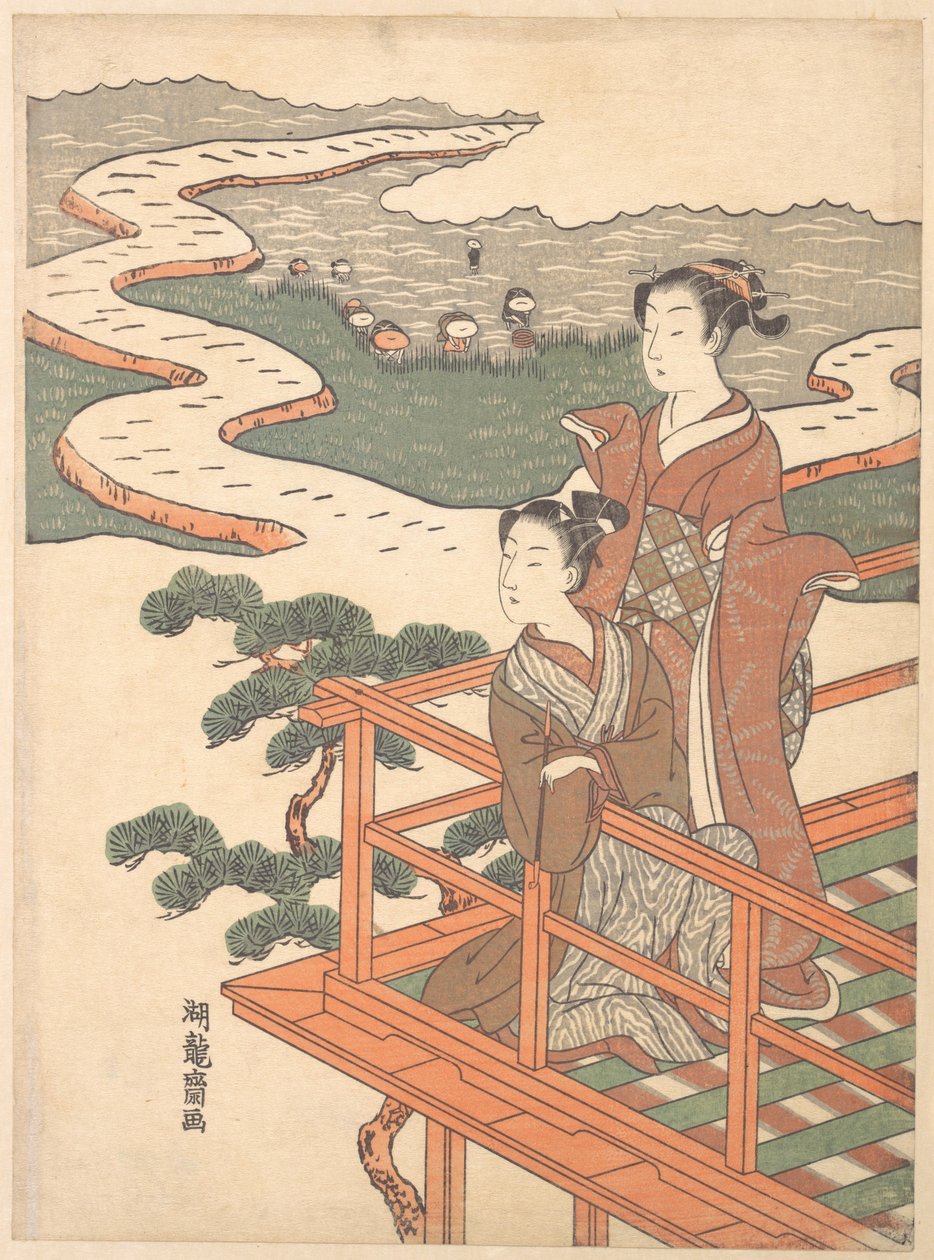 Print by Isoda Koryusai