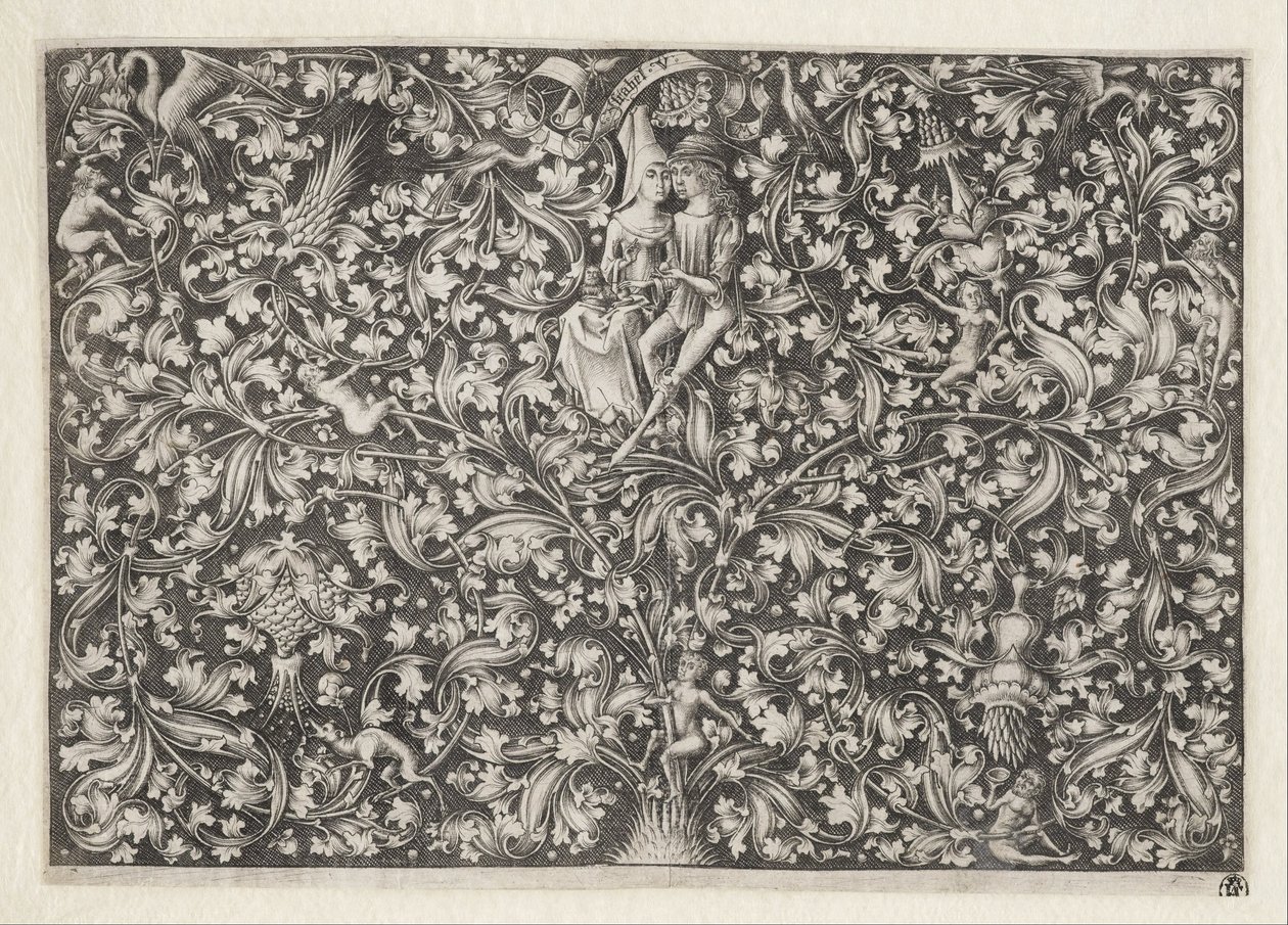 Garden of Love by Israhel van Meckenem
