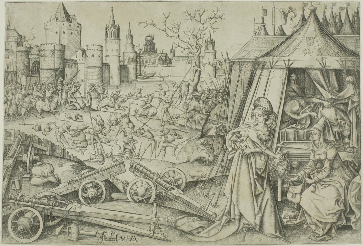 Judith by Israhel van Meckenem the younger