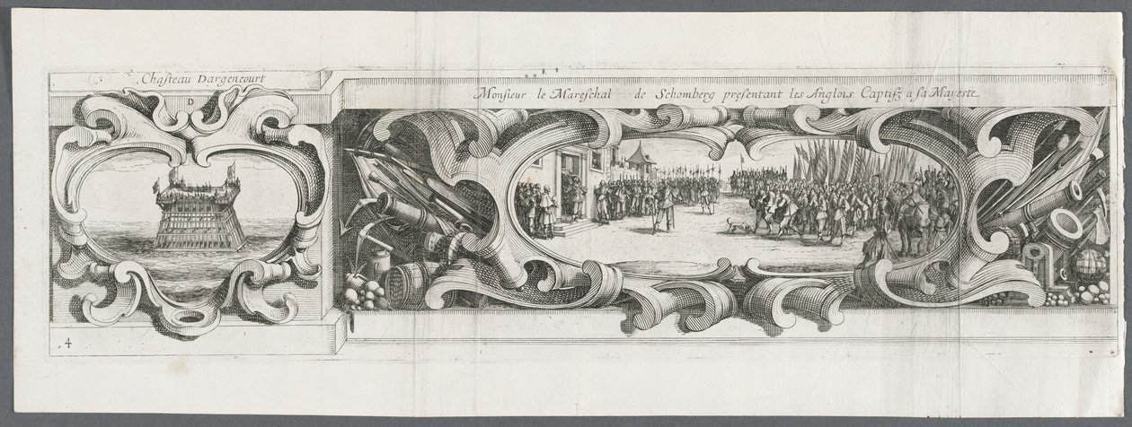 The Siege of La Rochelle: Plate 14, 1628-1630 by Israël Henriet