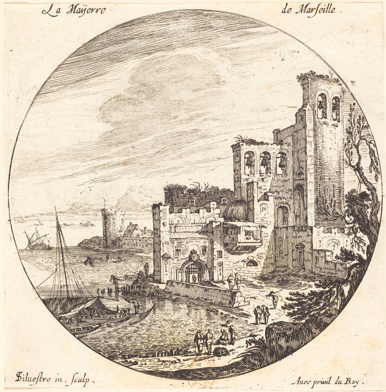 The Major of Marseille by Israël Silvestre
