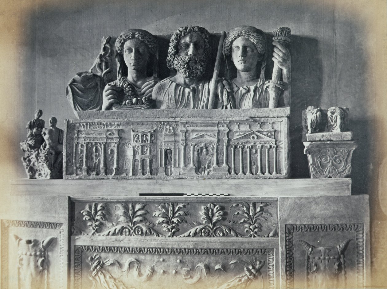 Tomb of the Haterii by Italian Photographer