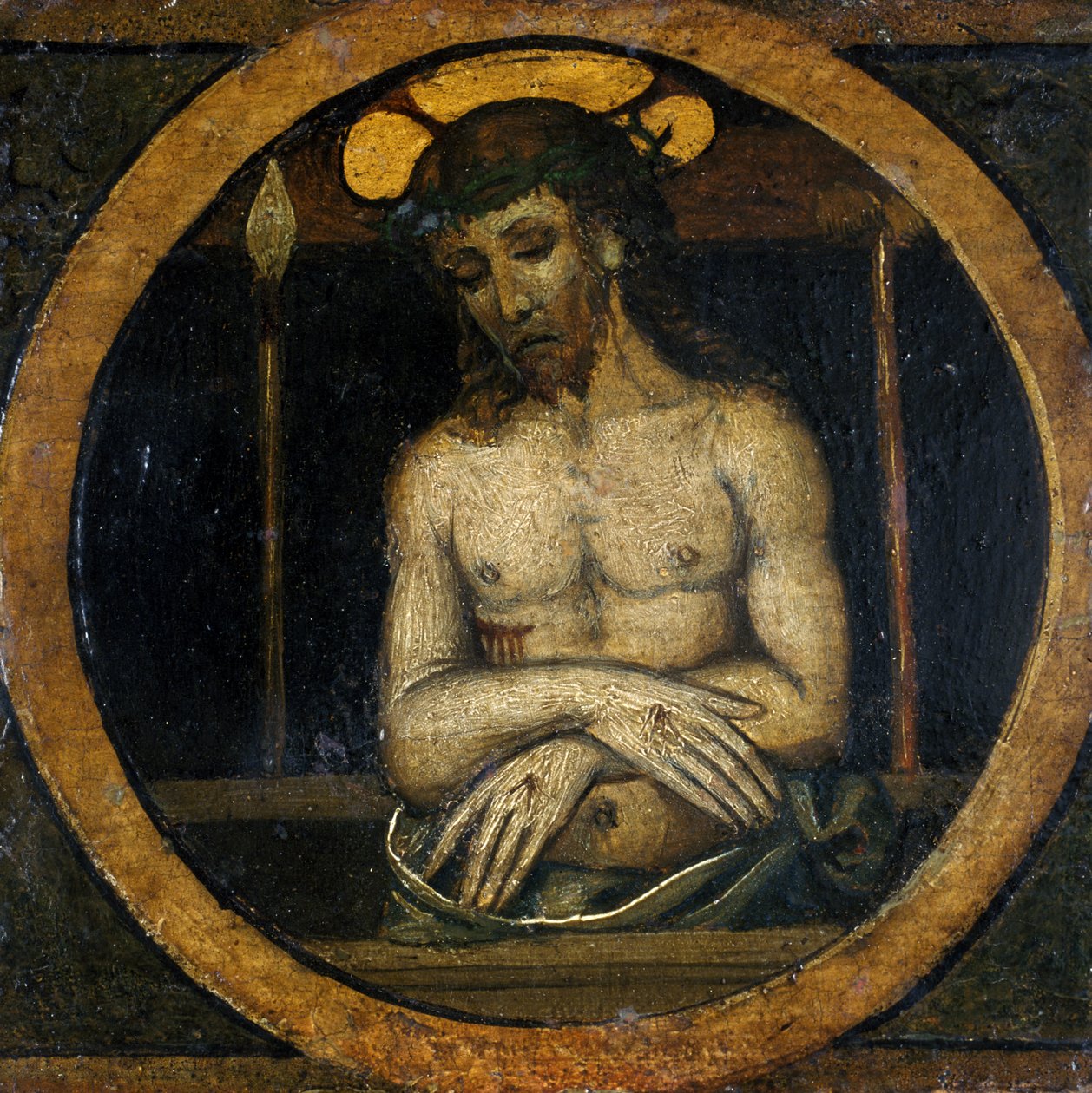 Christ Suffering by Italian School