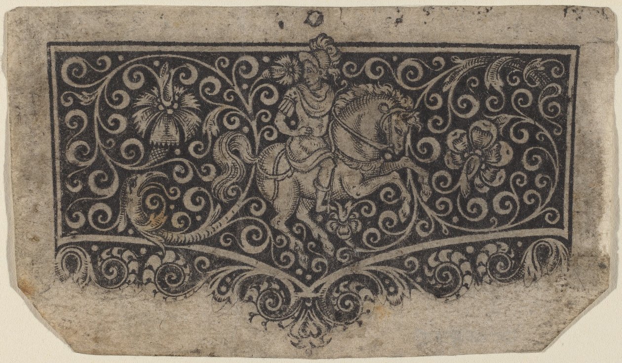 Arabesque with Knight by Italian
