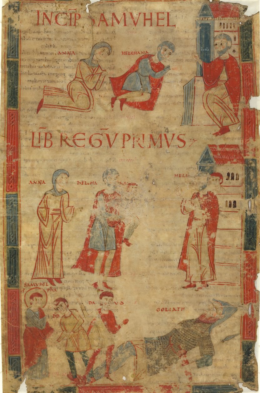 Four Scenes from the First Book of Samuel by Italian 11th Century