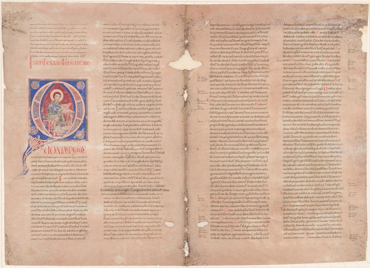 Saint Luke by Italian 12th Century