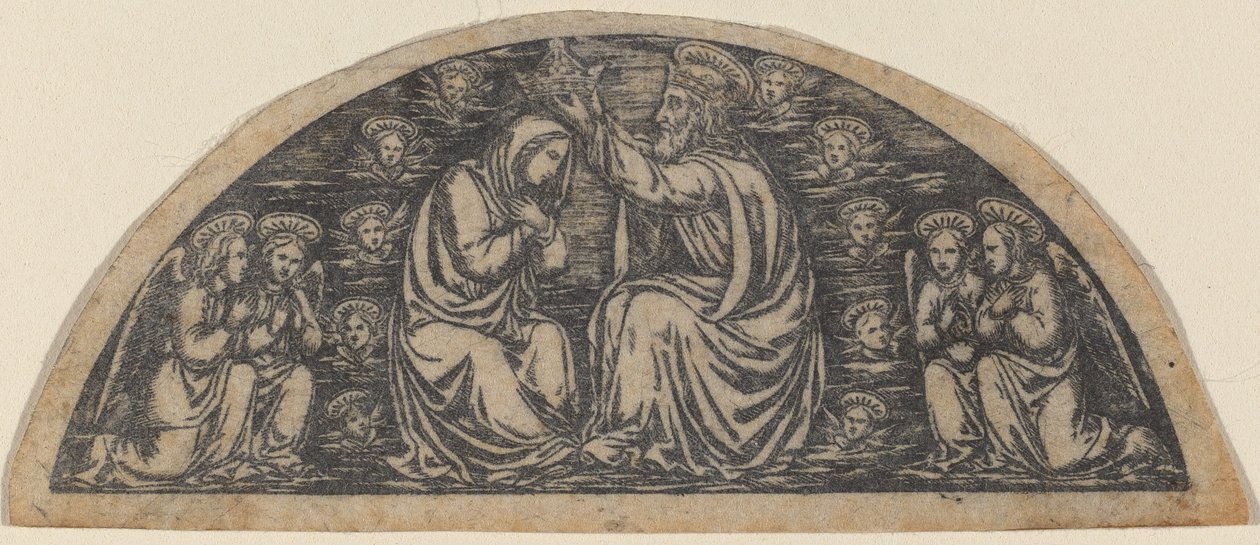 Coronation of the Virgin by Italian 18th or 19th Century