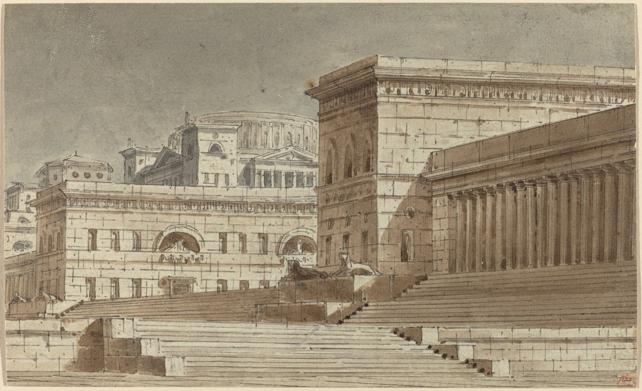 Stage Design by Italian 19th Century