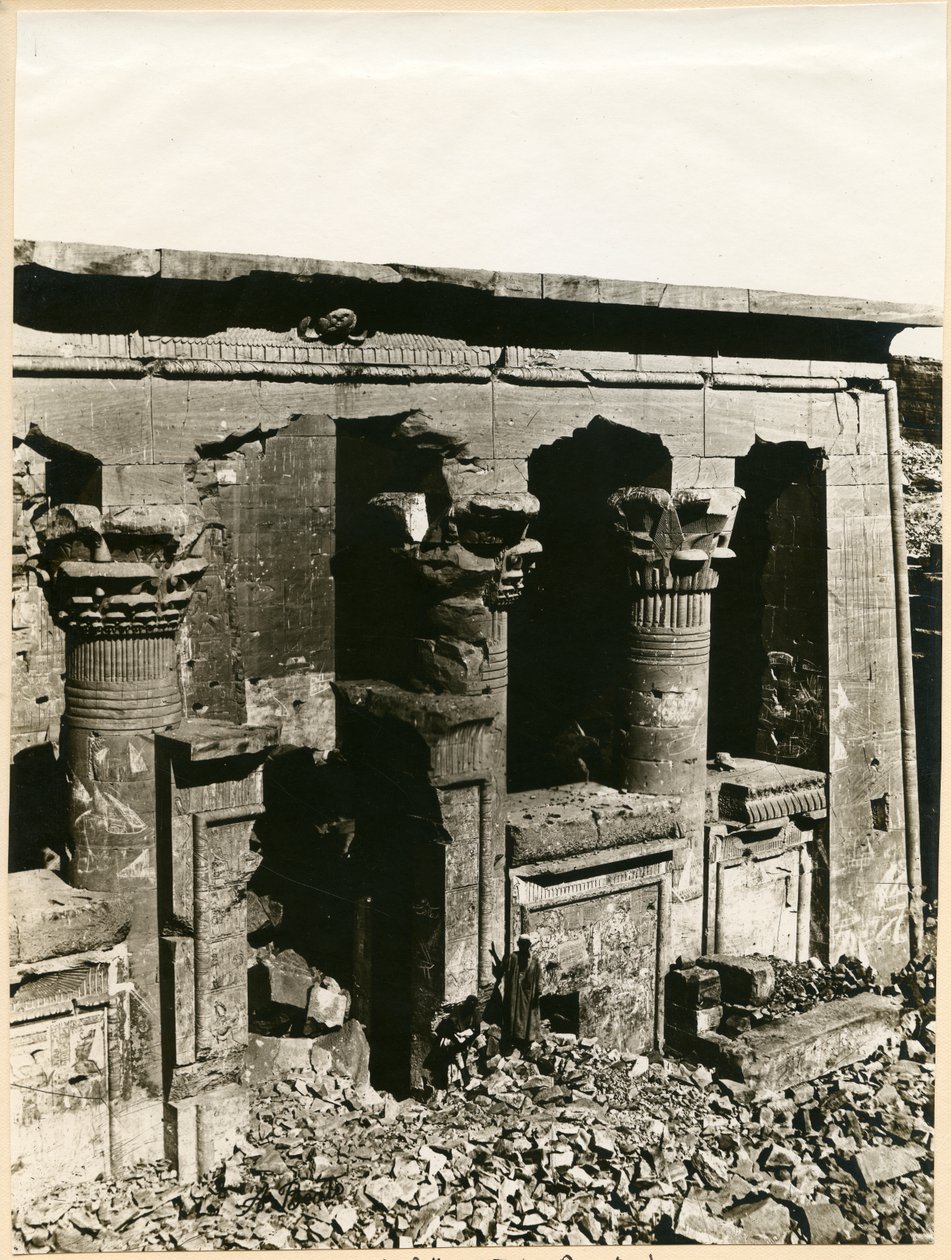 Pronaos of the Temple of Mandulis, Kalabsha, Egypt by Italian Photographer