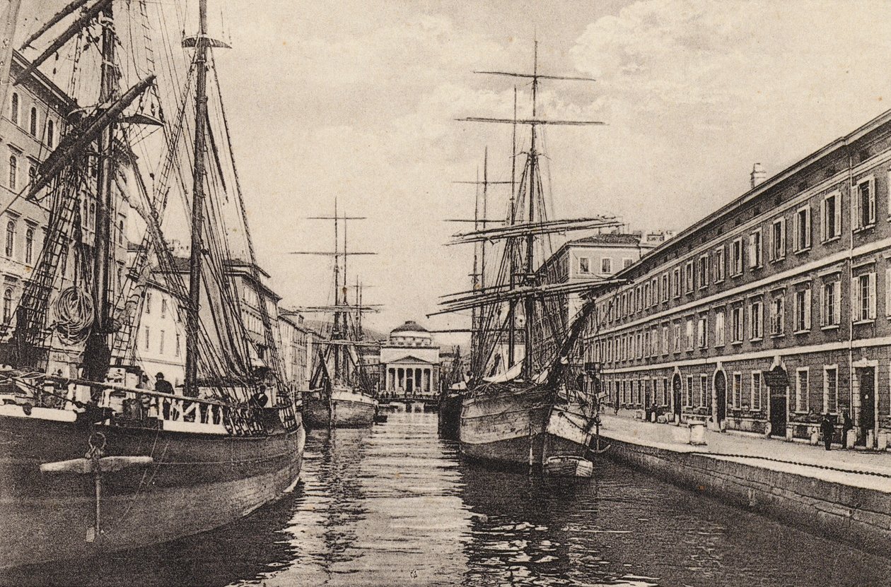 Trieste: Canale Grande by Italian Photographer