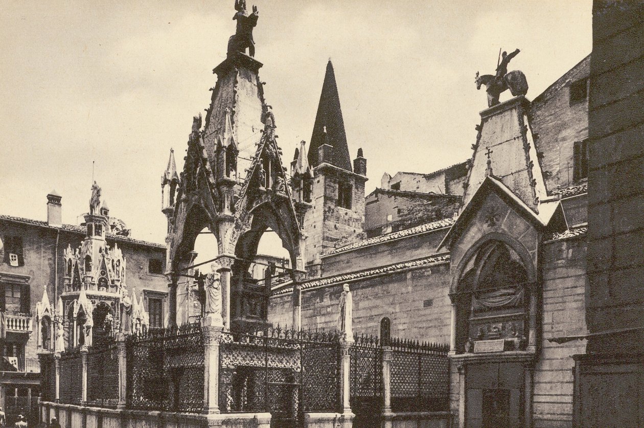 Verona: Scaliger Tombs by Italian Photographer