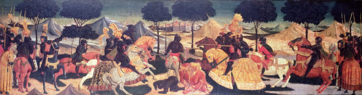 A Tournament, Florentine School by Italian School