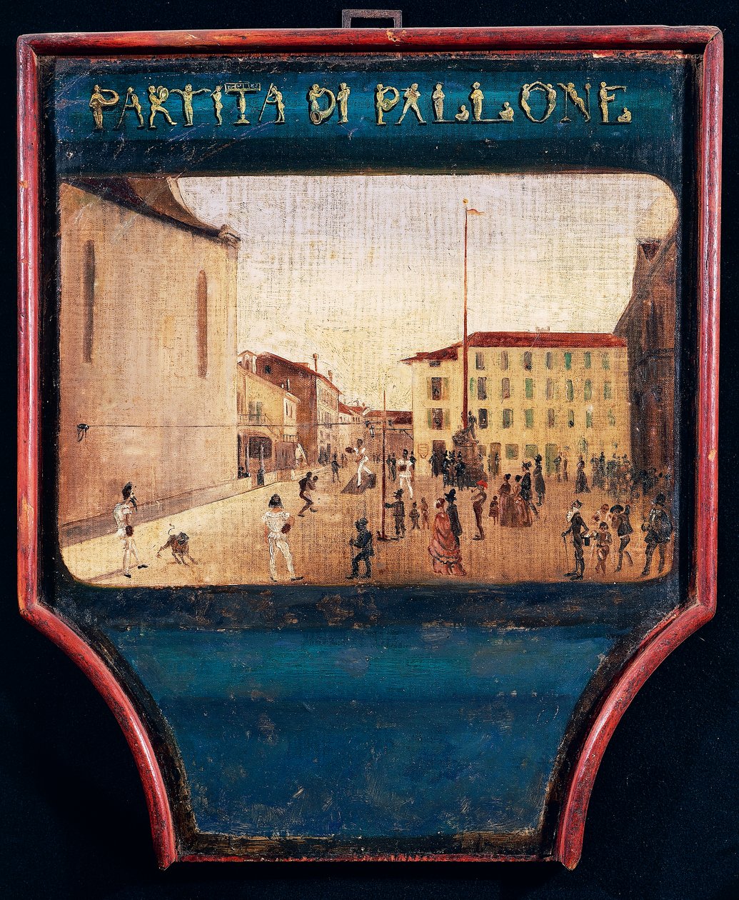 Ball game, Italy by Italian School