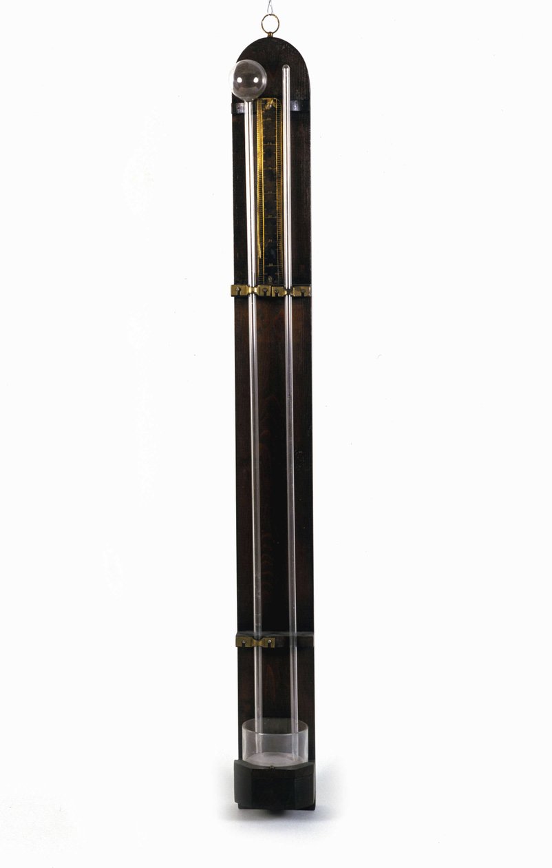 Barometer by Evangelista Torricelli. Museum of Science and Technology. Milan by Italian School