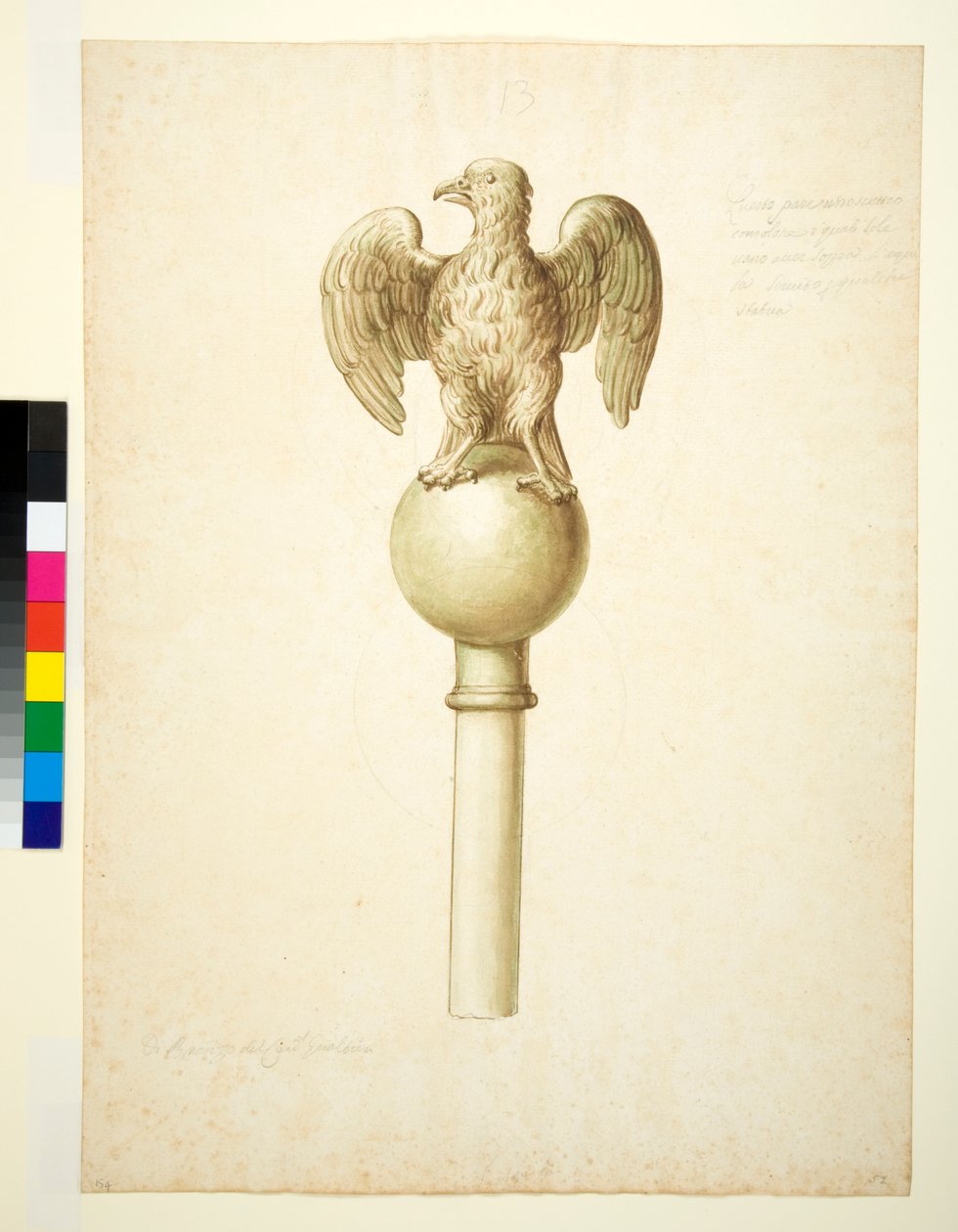 Bronze Eagle by Italian School