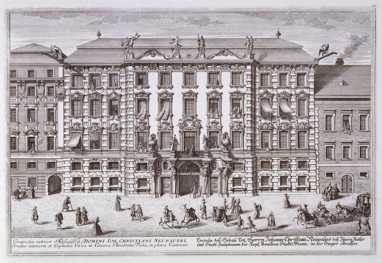 Capitanei Civici in Caesarea Residentia, Vienna by Italian School