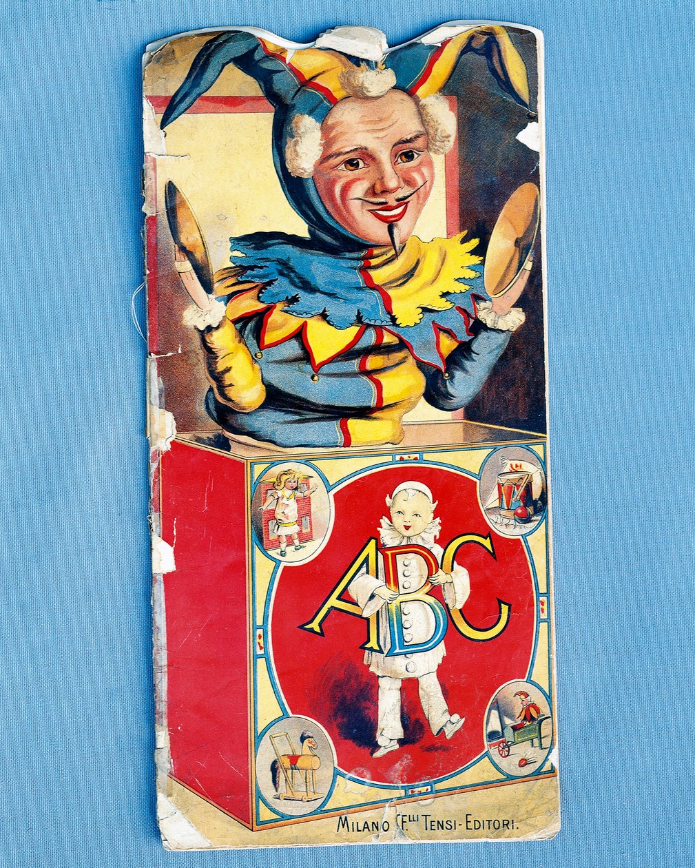 Cover of ABC alphabet book, illustrated children