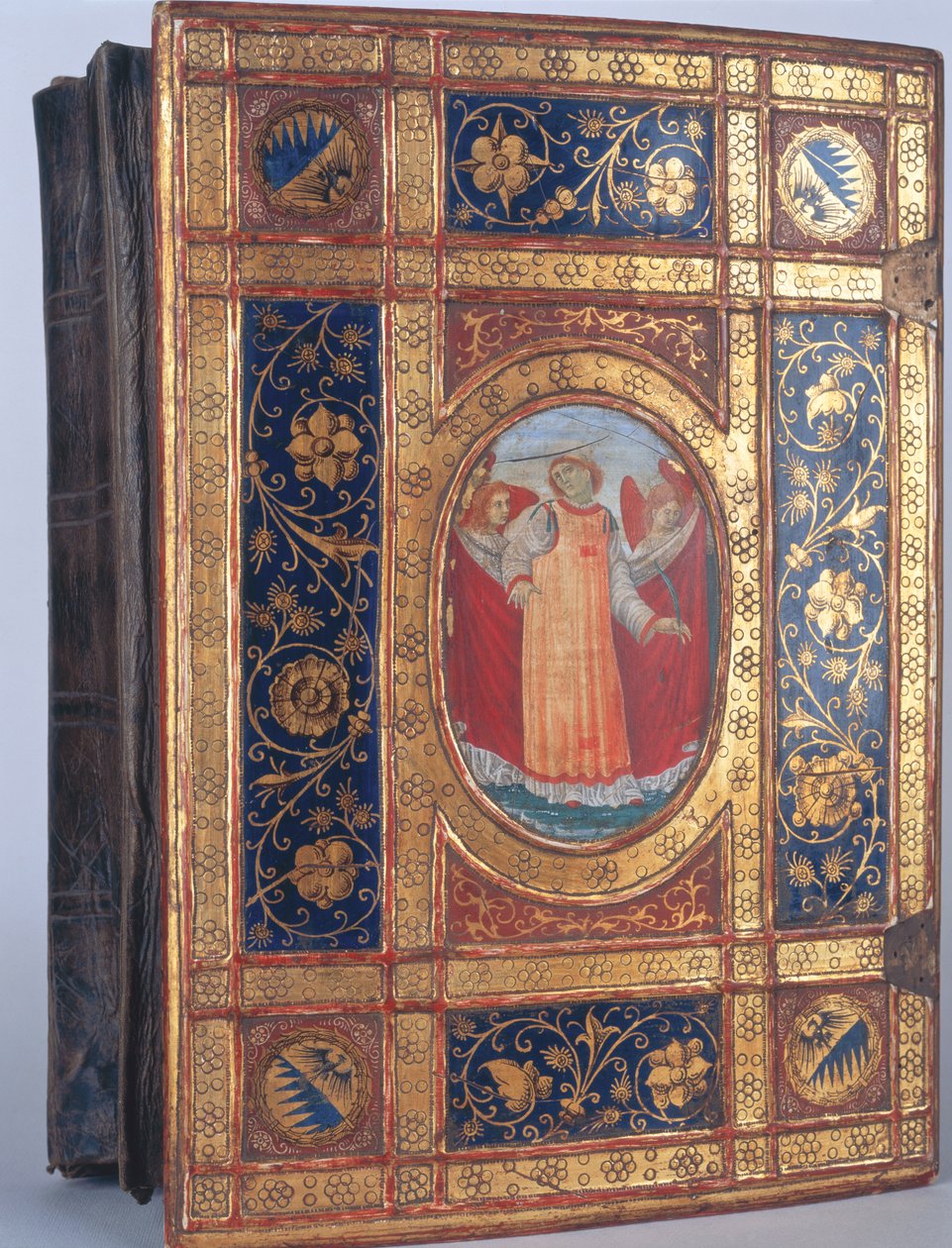 Cover of an Italian Manuscript with St. Lawrence by Italian School