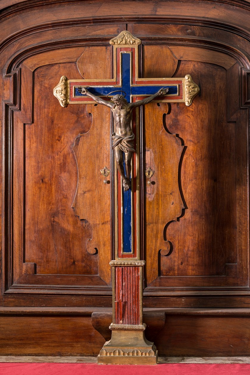 Crucifix in Bronze by Italian School