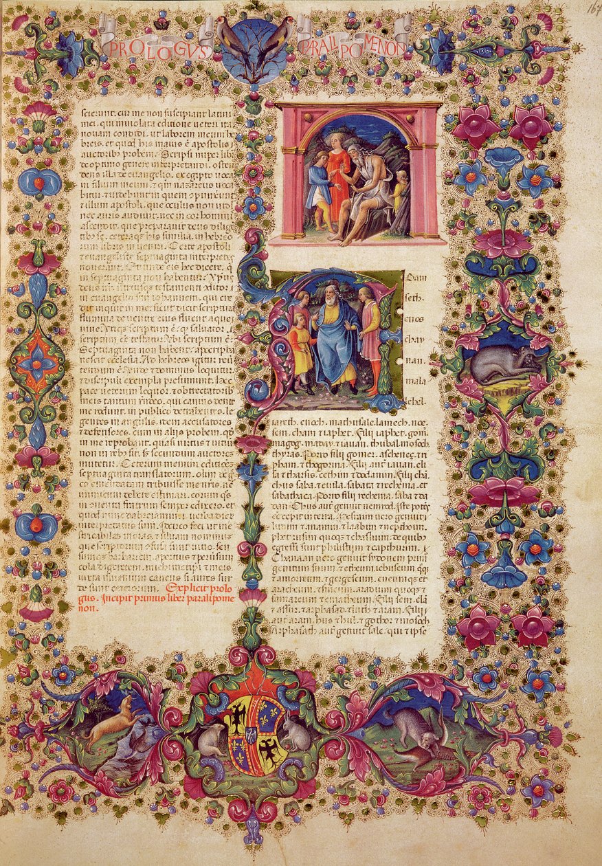 First Book of Chronicles, from the Borso d