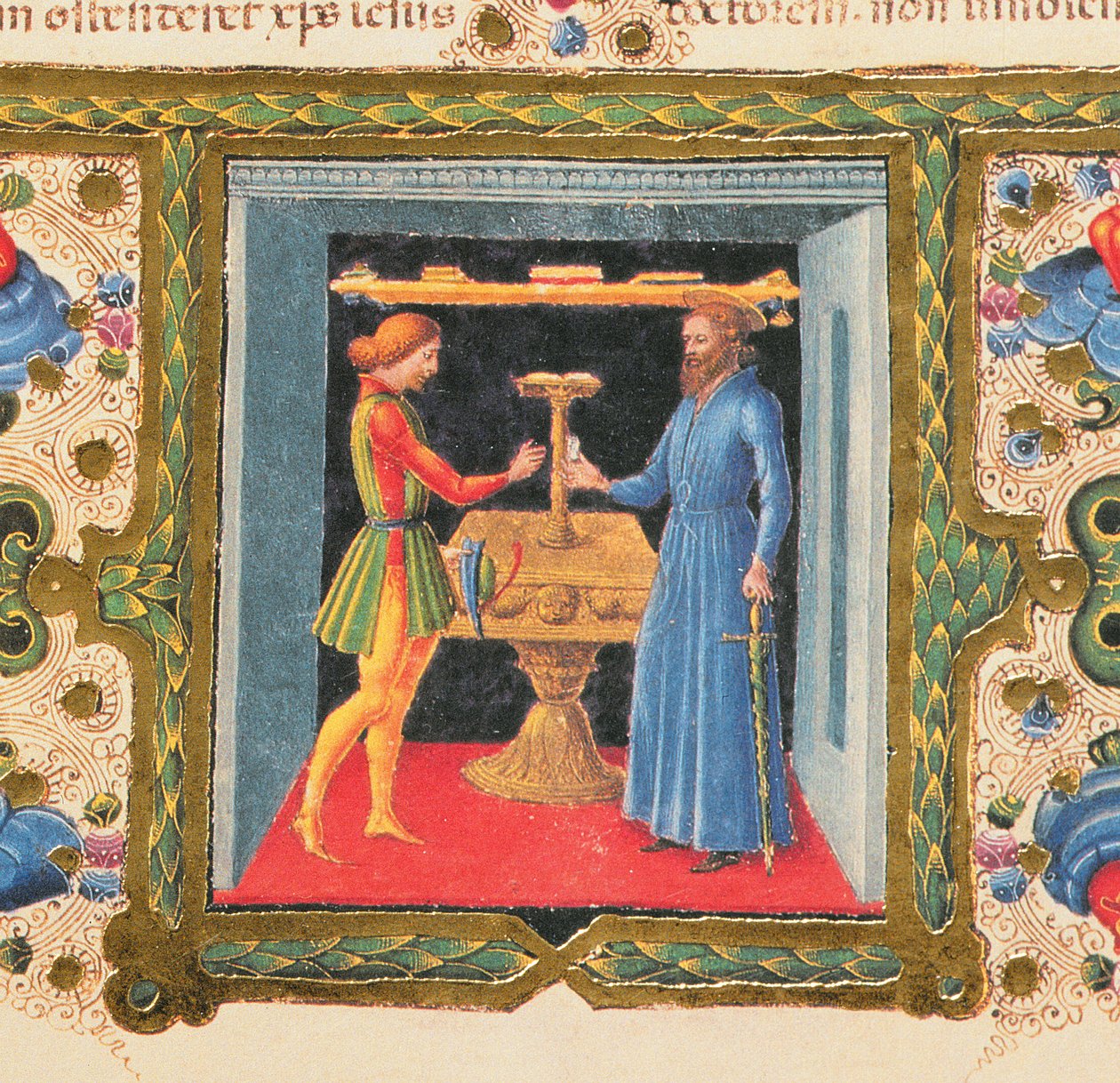 Letter from St. Paul to Timothy, from the Borso d