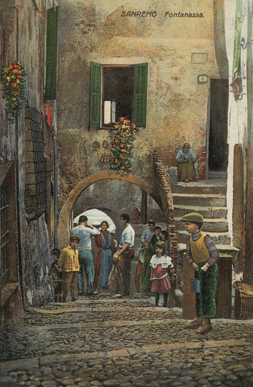 Fontanassa, San Remo, Italy by Italian School