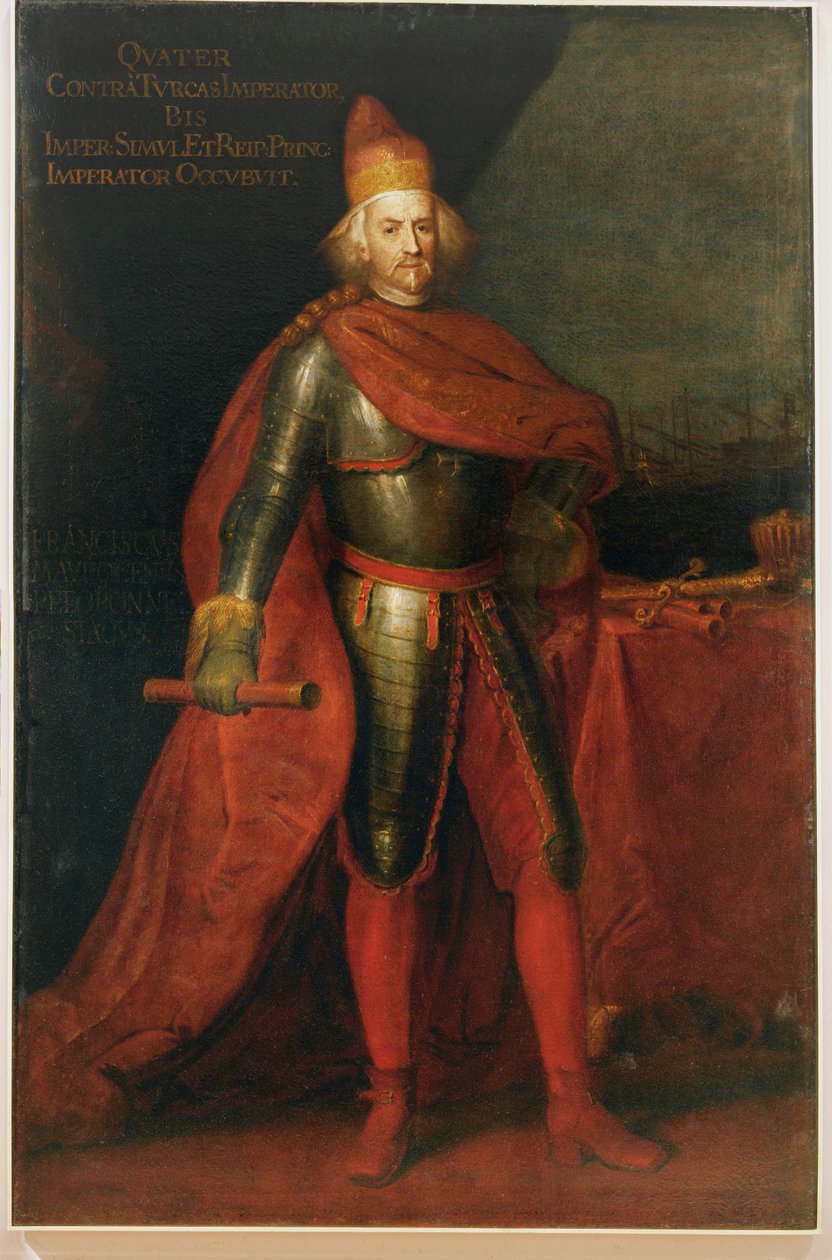 Francesco Morosini, Doge of Venice, distinguished in the wars against the Turks by Italian School