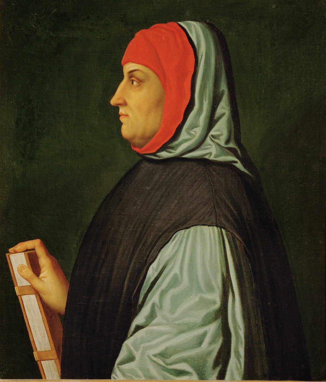 Francesco Petrarca, poet, writer and humanist, who immortalized his beloved Laura in a series of sonnets Il Canzoniere by Italian School