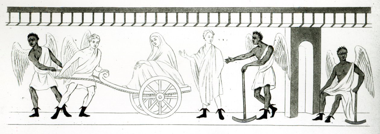 Frieze on the Pillar of the Grotta del Cardinale by Italian School