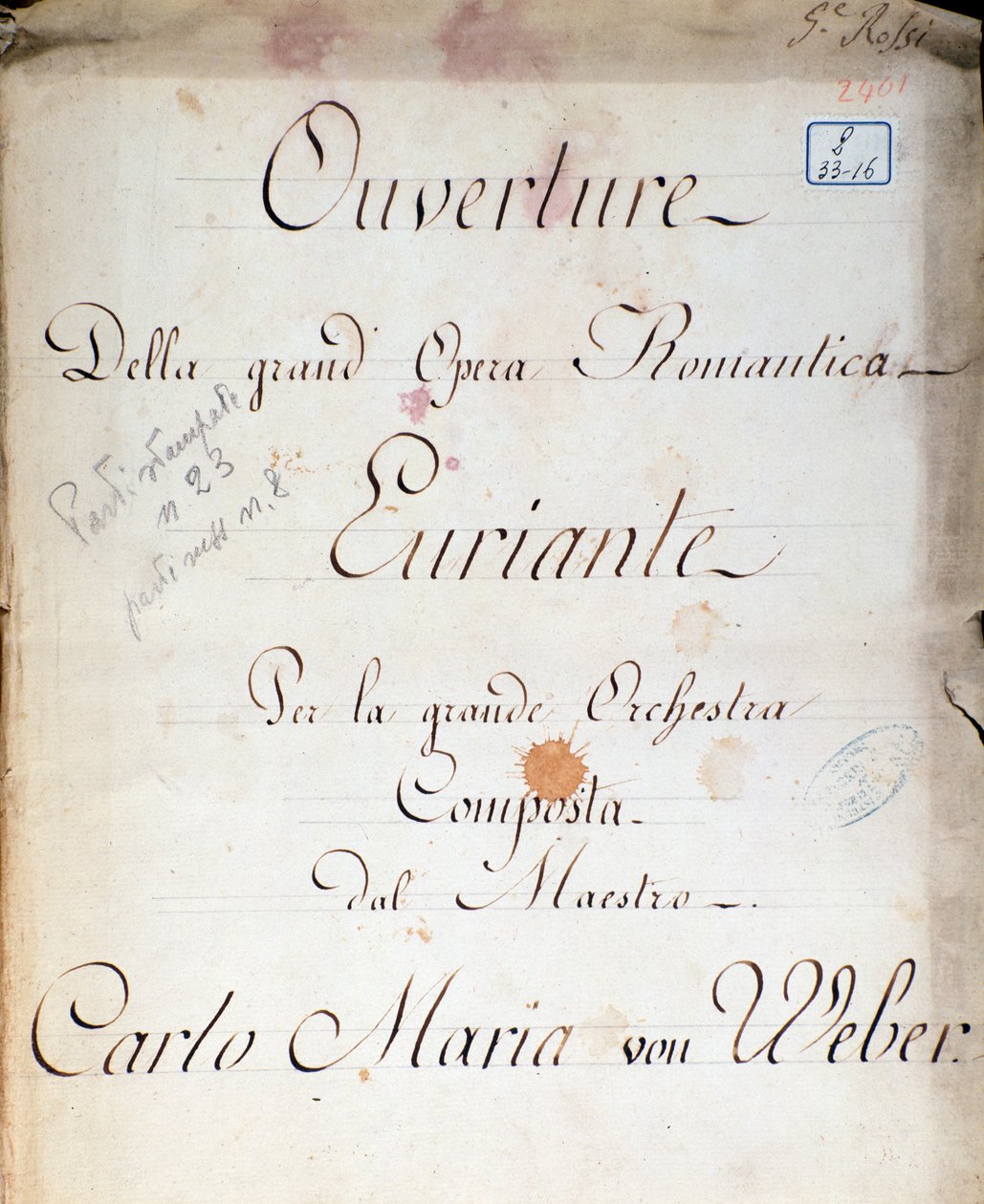 Frontispiece from the opera 