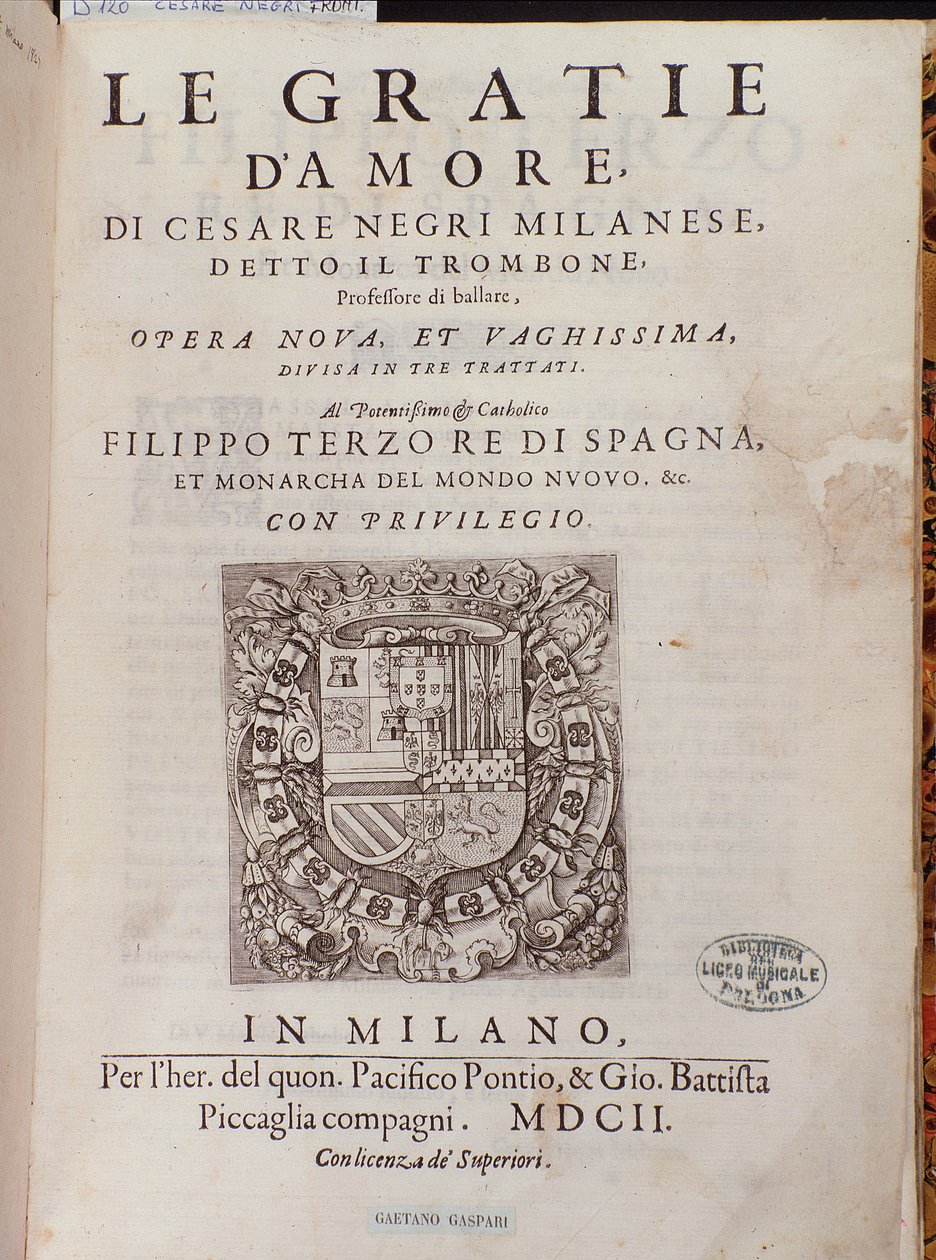 Frontispiece of Le Gratie d