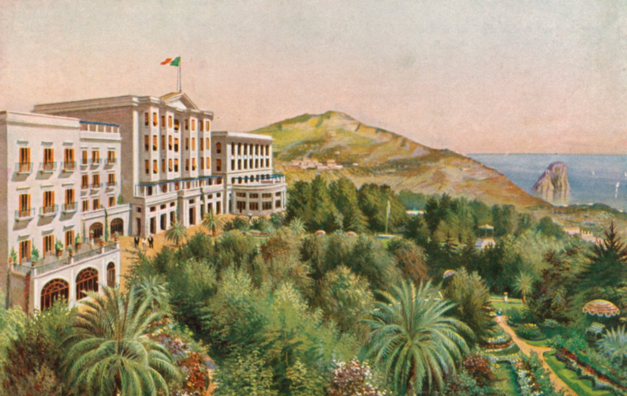 Grand Hotel Quisisana, Capri, Italy by Italian School