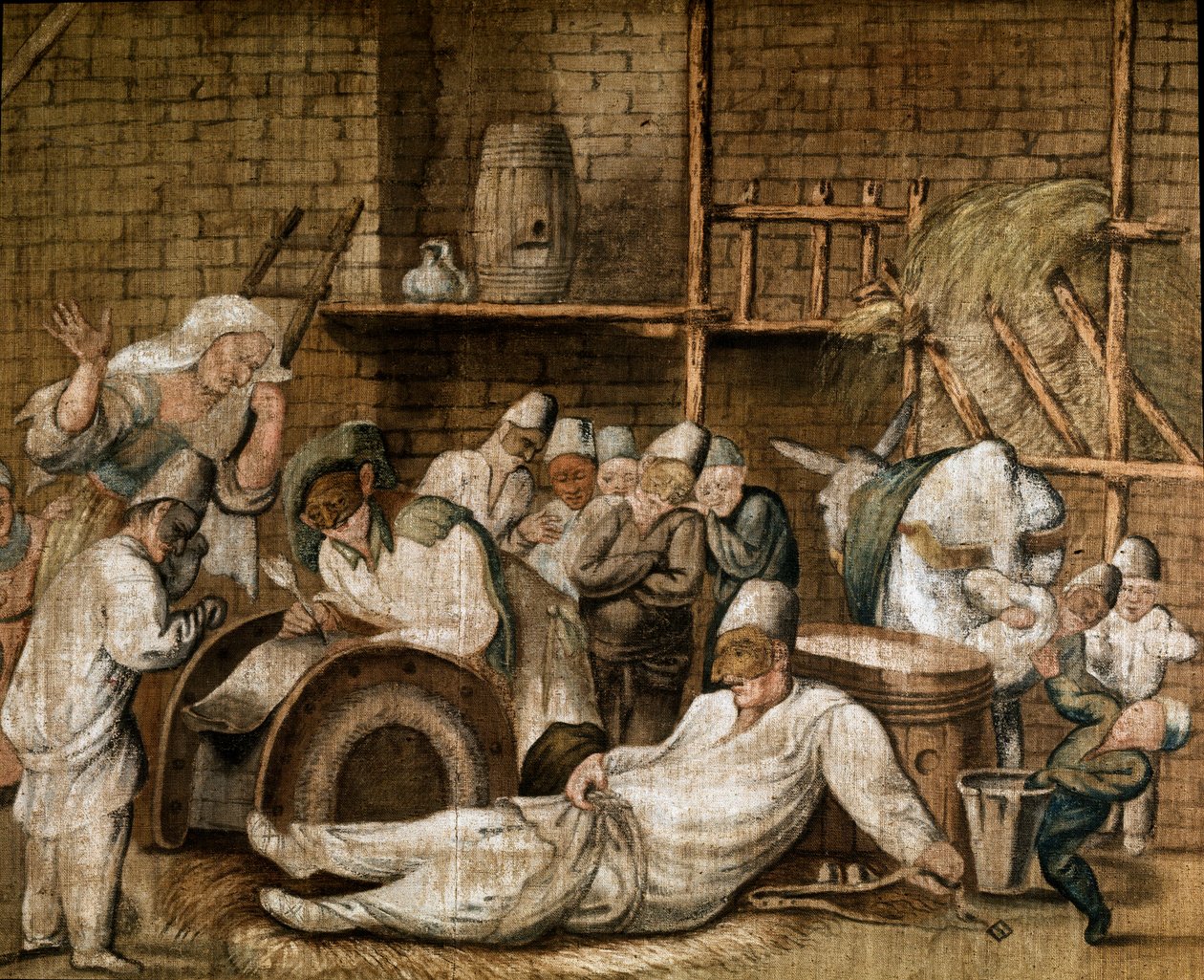 Grotesque Characters of the Commedia dell