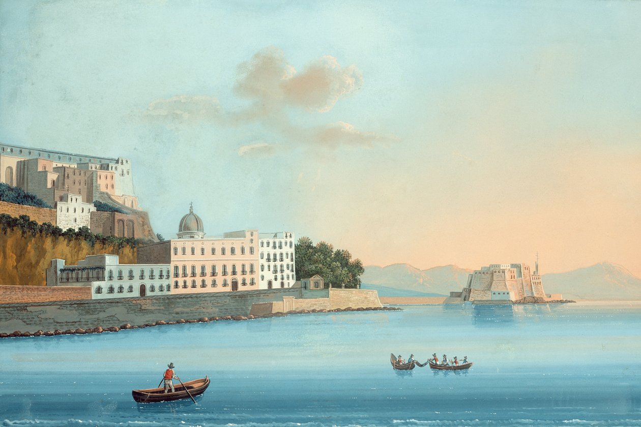 Il Chiatamone (detail) by Italian School