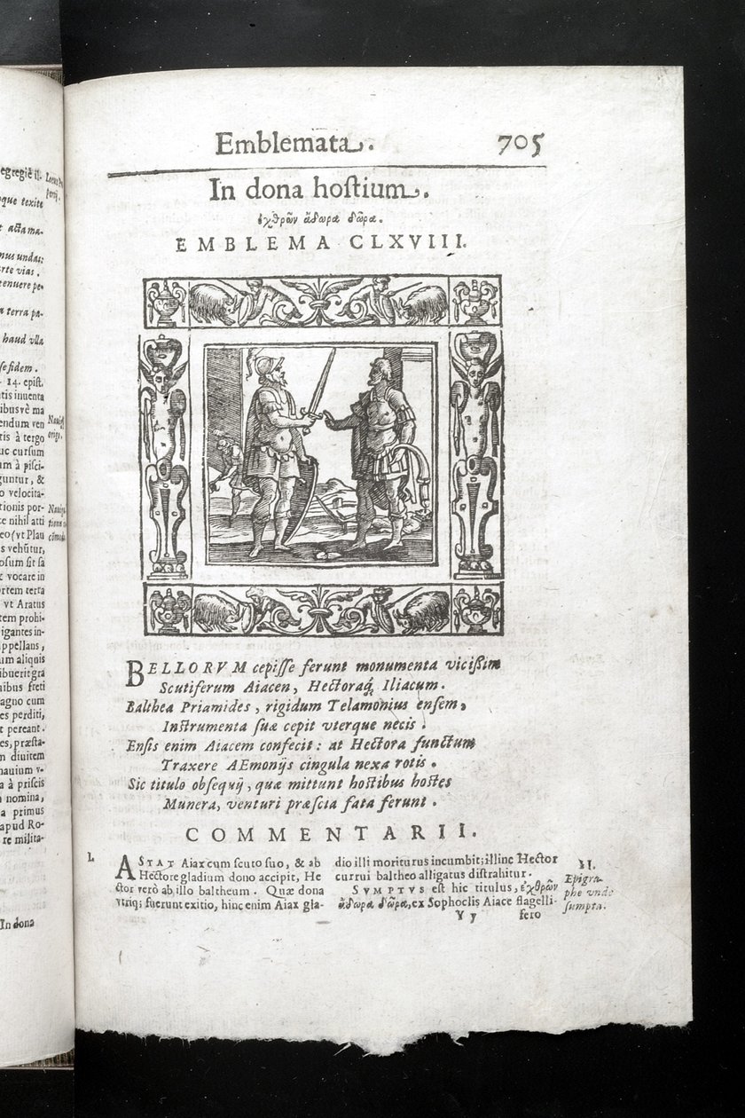 Illustration from the Emblemata, 1621 by Italian School