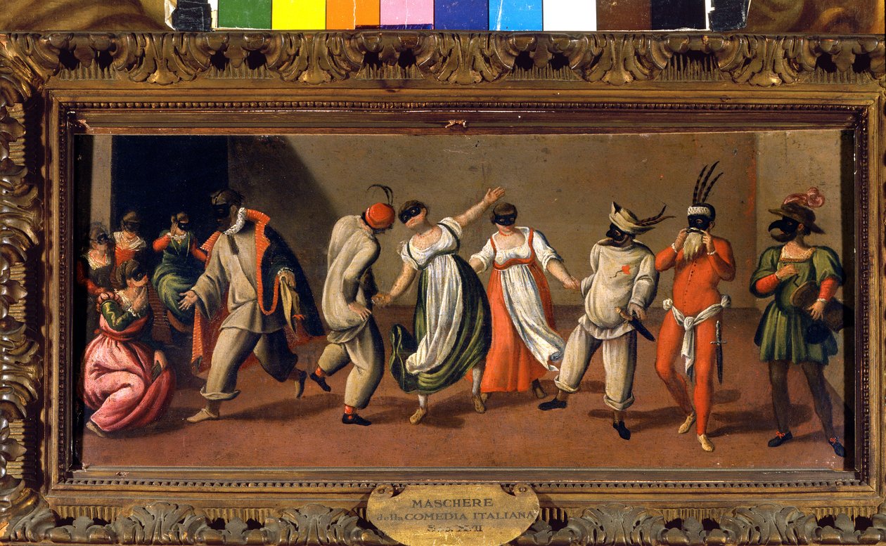 Italian Masks of the Commedia dell