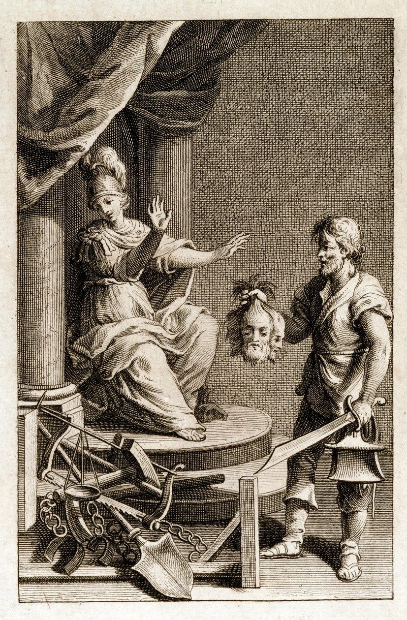 Justice Rejecting the Executioner by Italian School