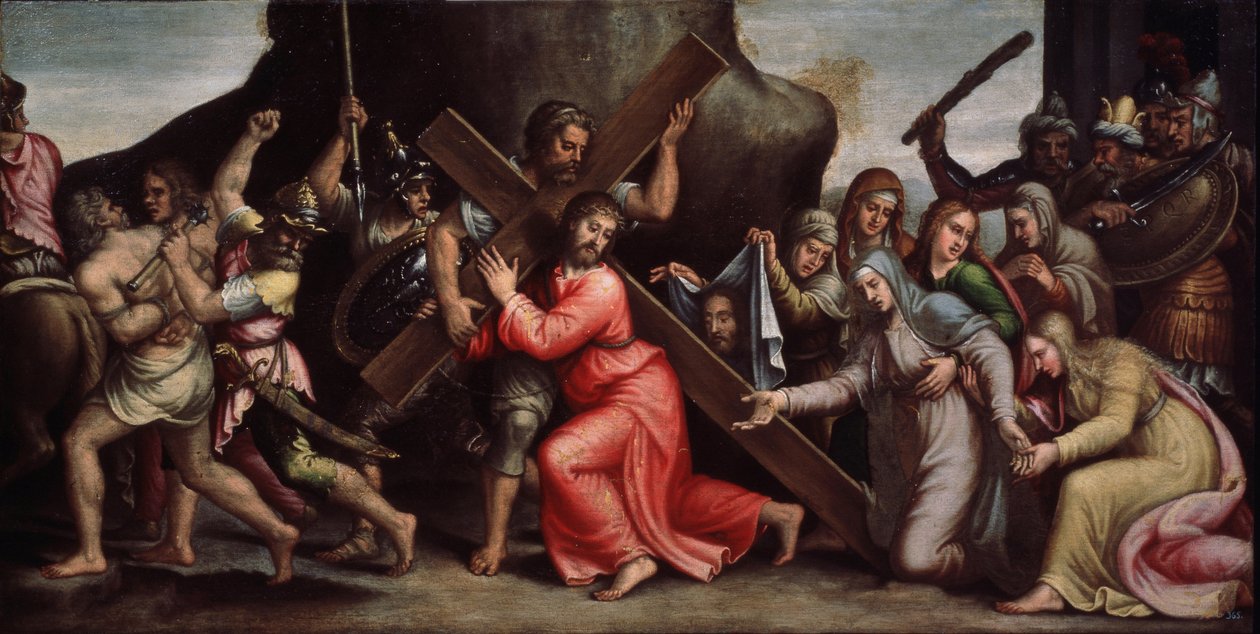 Christ Carrying the Cross by Italian School