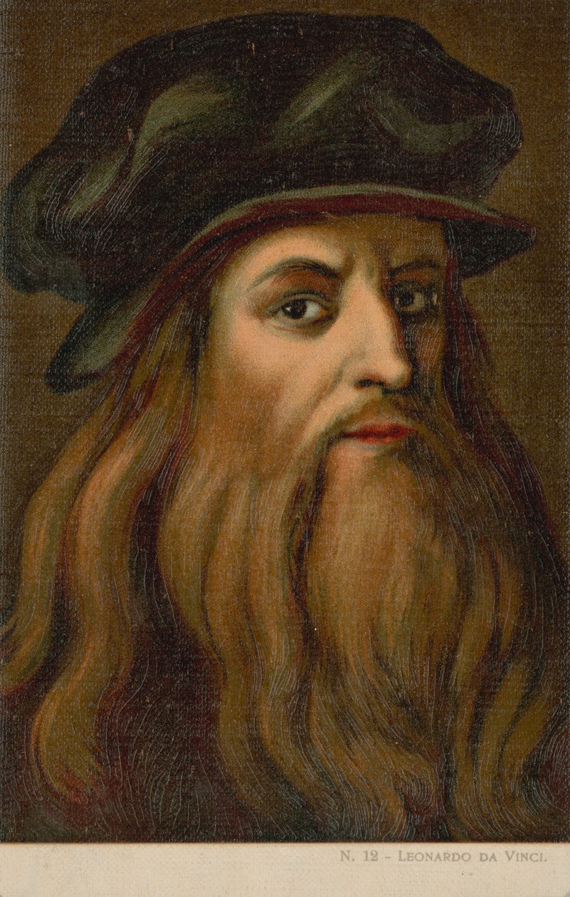 Leonardo da Vinci, Italian Artist and Scientist by Italian School