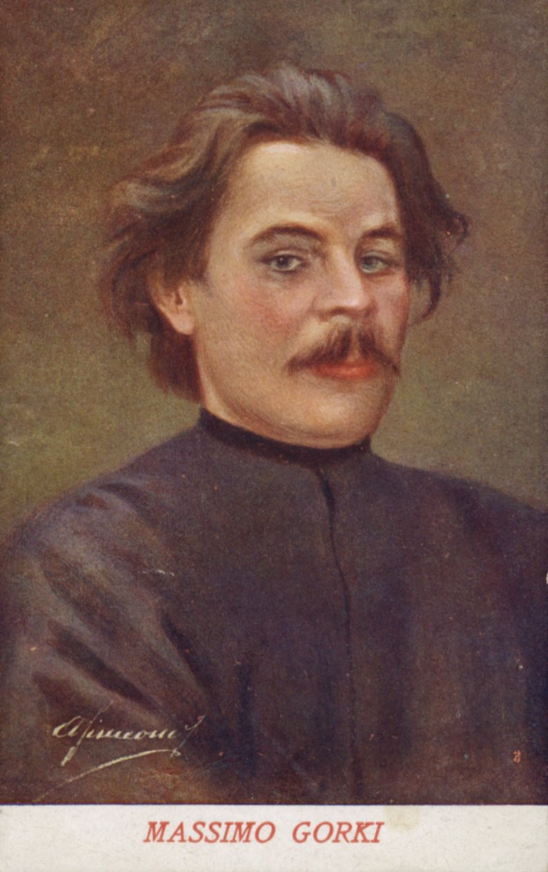 Maxim Gorky (1868-1936) by Italian School