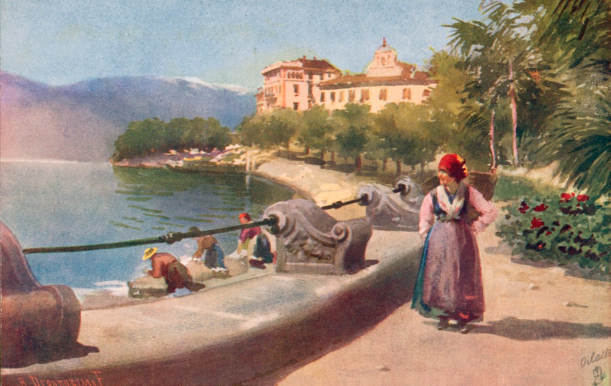 Pallanza, Lake Maggiore, Italy by Italian School