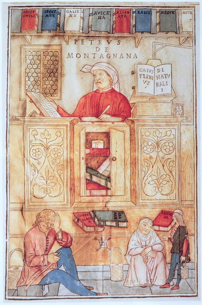 Petrus de Montagnana, illustration from 