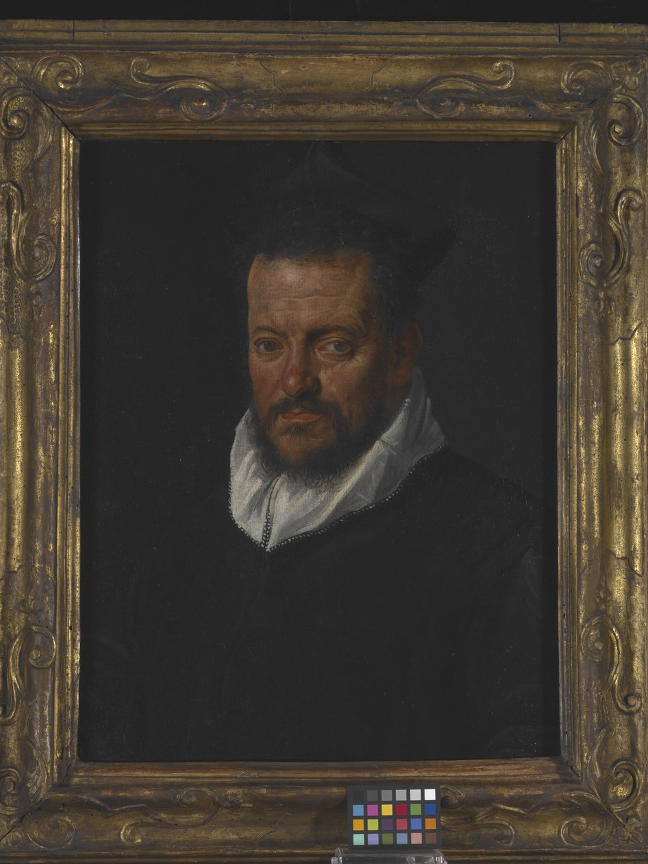 Portrait Of A Priest by Italian School