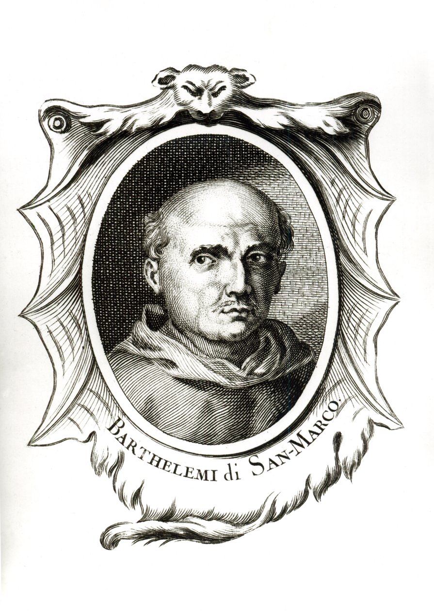 Portrait of Fra. Bartolomeo di San Marco by Italian School