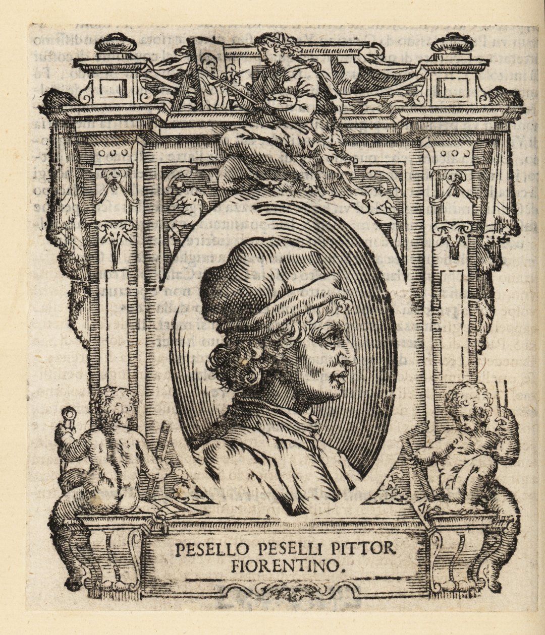 Portrait of Francesco Pesellino by Italian School