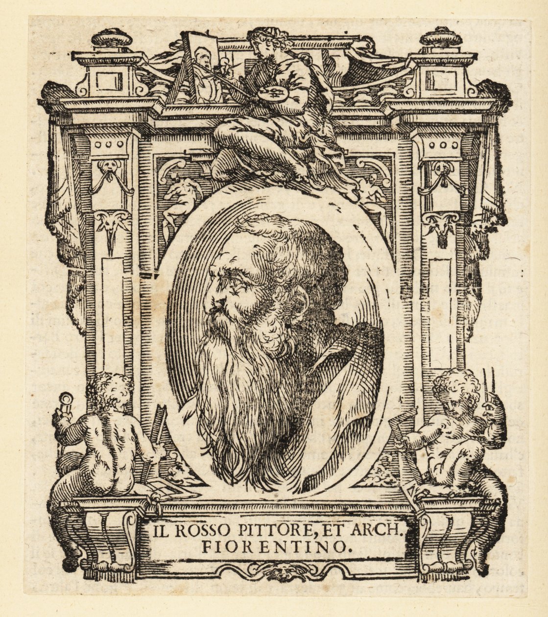 Portrait of Rosso Fiorentino by Italian School